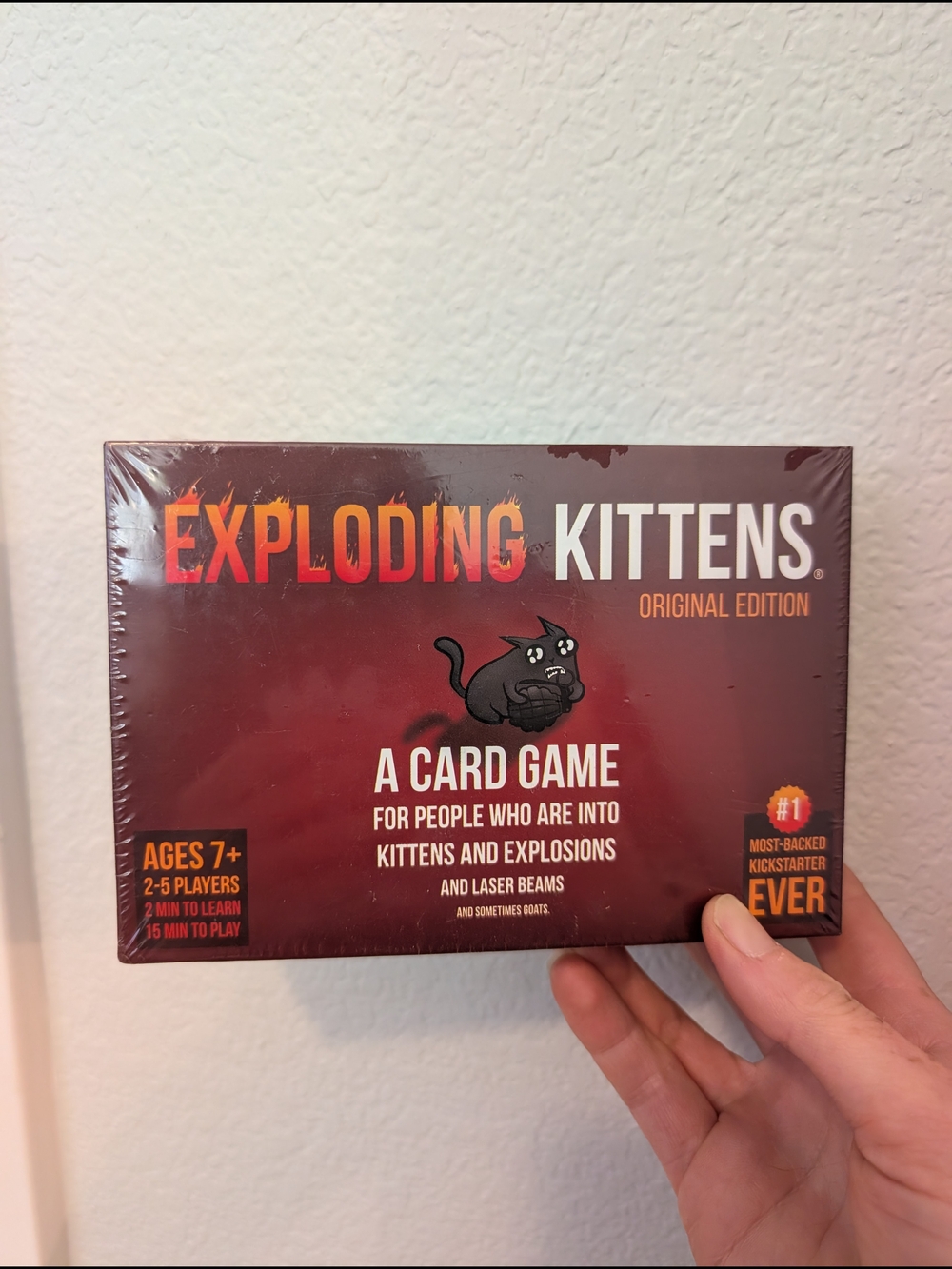 Exploding Kittens Card Game - Red Box